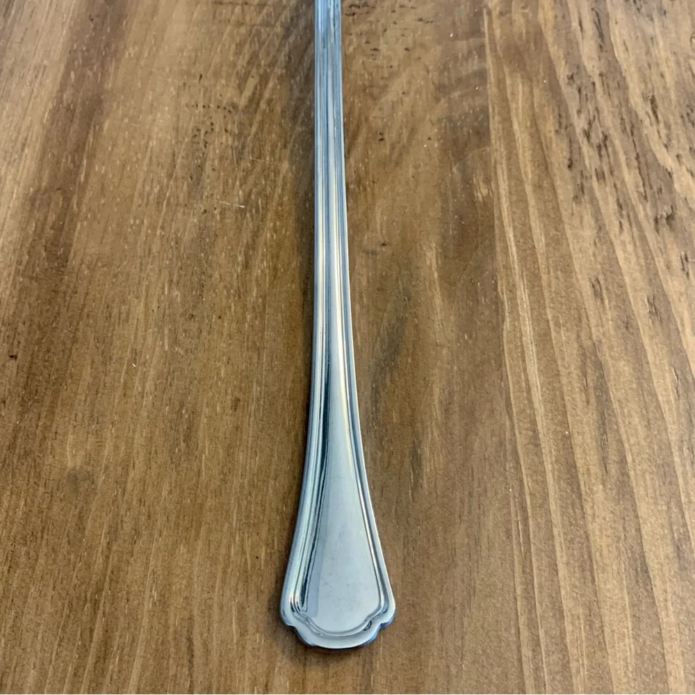 Reed & Barton Arlington Newton Serving Meat Fork 18/10 Stainless Steel Glossy